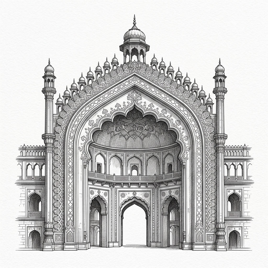 Rumi Darwaza Lucknow